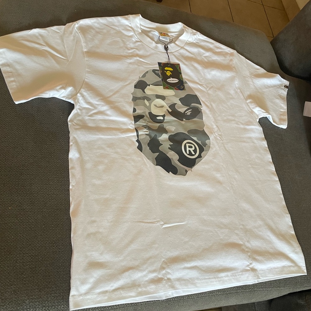 Bape White Camo